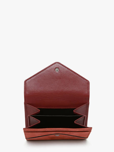 Wallet Nubuck Leather Yves renard Orange nubuck 26682 other view 3