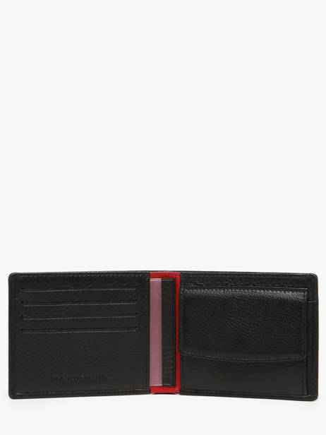 Wallet Bicolor Leather Yves renard Black bicolor 2408 other view 1