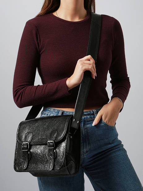 Shoulder Bag Eclipse Leather Paul marius Black eclipse SACOSECL other view 1