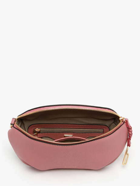 Belt Bag Torsade Leather Etrier Pink torsade ETOS022M other view 3