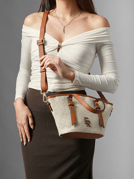 Crossbody Bag Camargue Leather Etrier Beige camargue ECAM168S other view 2