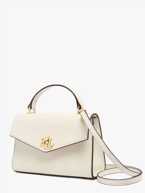 Sac à Main Farrah Cuir Lauren ralph lauren Blanc farrah 31968761 vue secondaire 2
