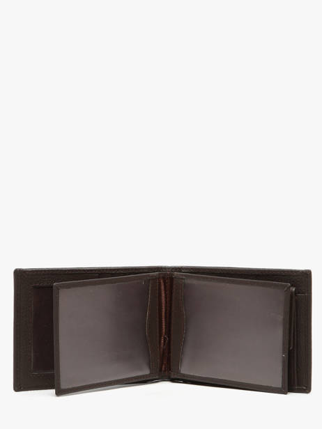 Wallet Caviar Leather Crinkles Brown caviar 14082 other view 2