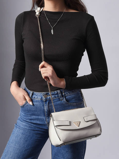 Shoulder Bag Serenova Polyurethane Guess White serenova ZG809121 other view 1