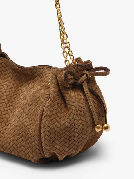 Shoulder Bag Studio Leather Gerard darel Brown studio D477 other view 5