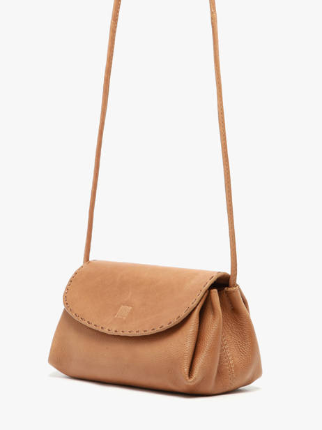 Shoulder Bag Leather Leather Biba Brown leather ISE1L other view 2