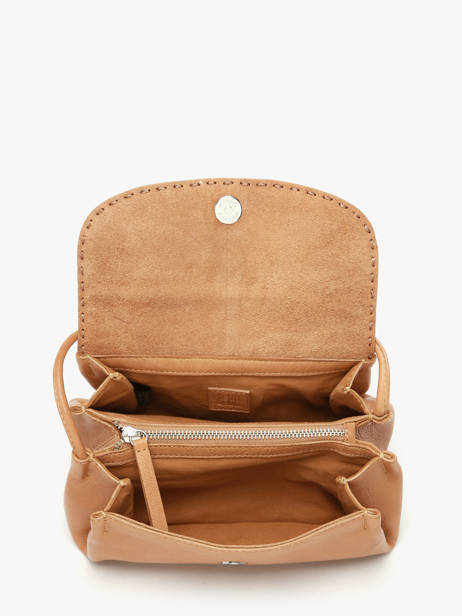 Shoulder Bag Leather Leather Biba Brown leather ISE1L other view 3