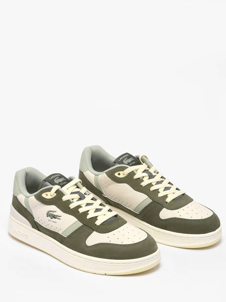 Sneakers En Cuir Lacoste Vert men 1SMA0100 vue secondaire 2