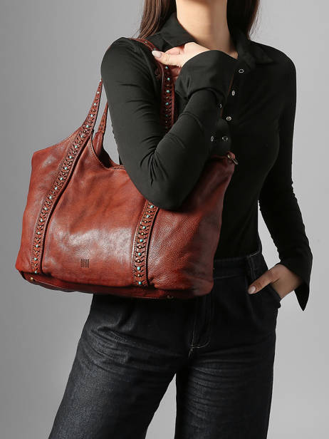 Shoulder Bag Heritage Leather Biba Brown heritage WIE1L other view 1