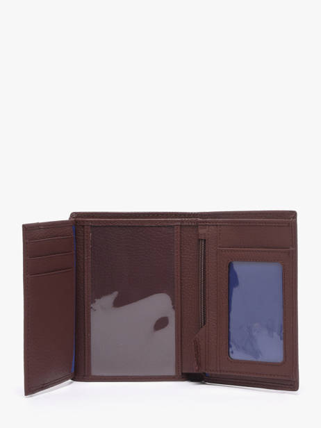 Wallet Leather Le tanneur Brown charles TCHA3311 other view 2