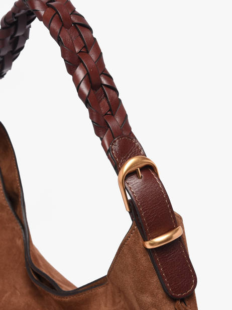 Shoulder Bag Jess Leather Vanessa bruno Brown jess 32V40917 other view 5