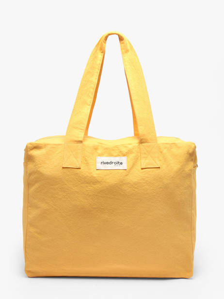 Shoulder Bag Célestins Recycled Coton Rivedroite Yellow timeless CELESTIM