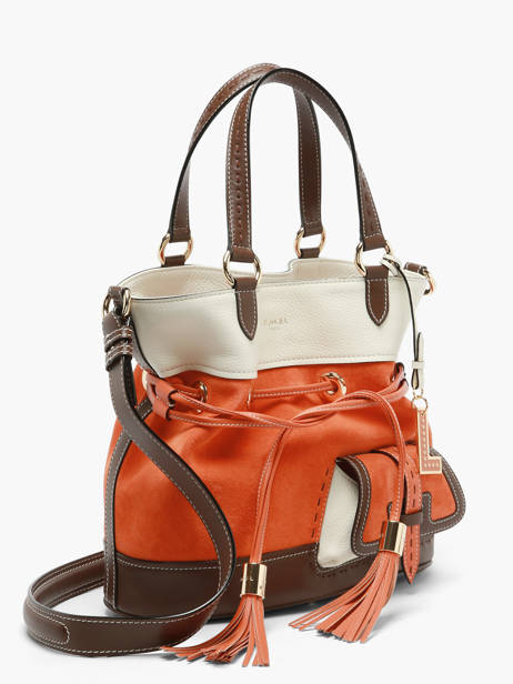 Satchel Premier Flirt Leather Lancel Orange premier flirt A13372 other view 2