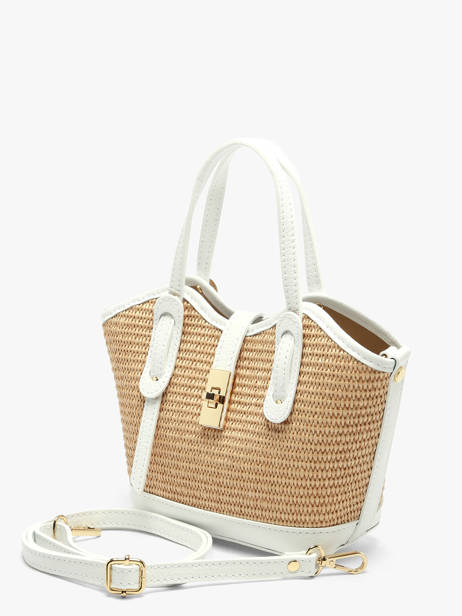 Satchel Capri Milano White capri CP25114 other view 2