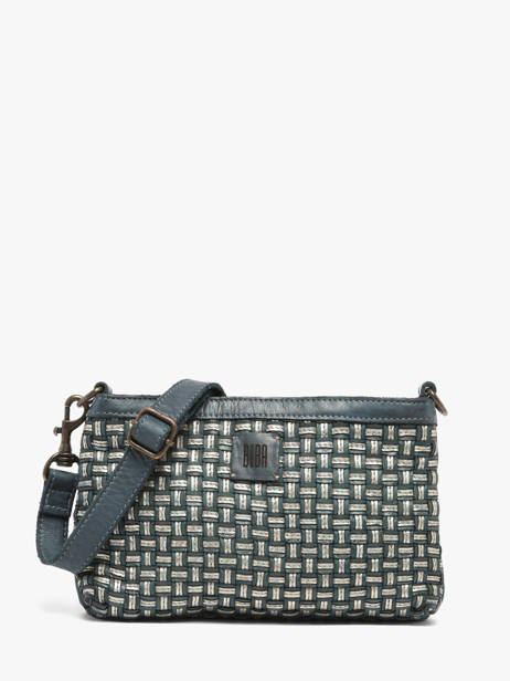 Shoulder Bag Heritage Leather Biba Blue heritage KAB9L