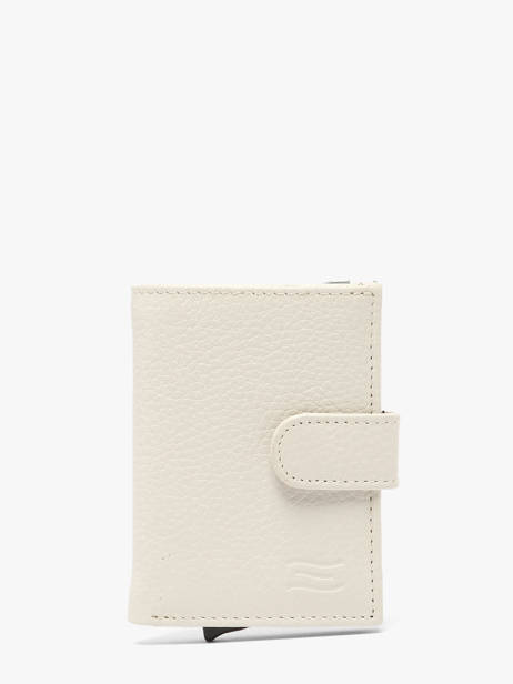 Wallet Caviar Leather Crinkles Beige caviar 14600