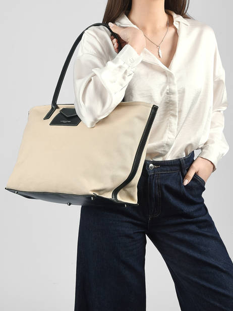 Shoulder Bag Canvas Kba Lancaster Beige canvas kba 50 other view 1