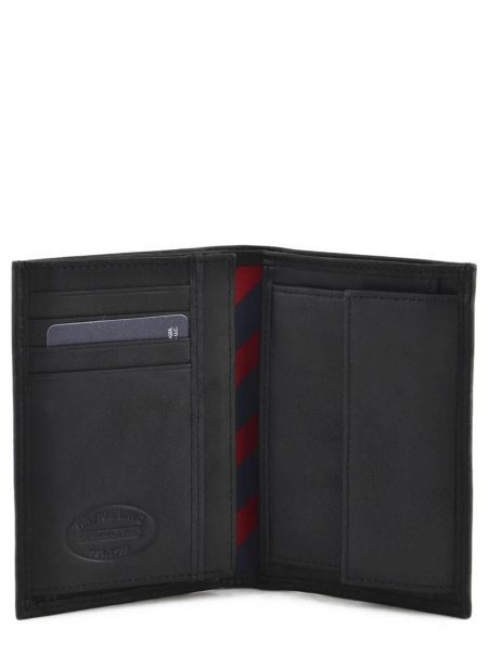 Wallet Johnson Leather Tommy hilfiger Black johnson AM00664 other view 4