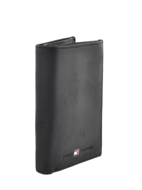 Wallet Johnson Leather Tommy hilfiger Black johnson AM00664 other view 1