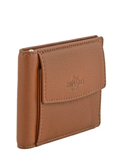 Wallet Foulonne Leather Yves renard Brown foulonne 23014 other view 1