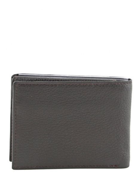 Wallet Caviar Leather Crinkles Brown caviar 14072 other view 2