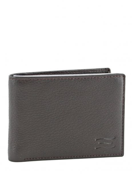 Wallet Caviar Leather Crinkles Brown caviar 14072