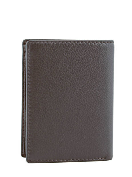 Wallet Foulonne Leather Yves renard Brown foulonne 23419 other view 2