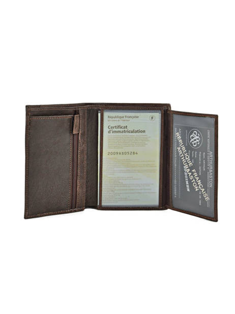 Wallet Diego Leather Arthur & aston Brown diego 1438-805 other view 3