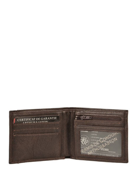 Wallet Diego Leather Arthur & aston Brown diego 1438-573 other view 1