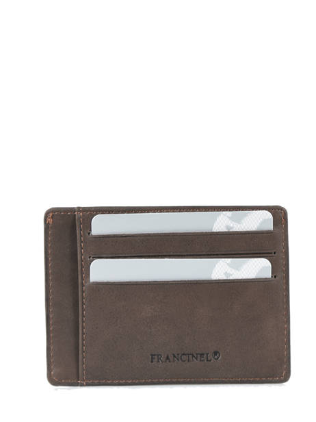 Card Holder Bilbao Leather Francinel Brown bilbao 47902 other view 2
