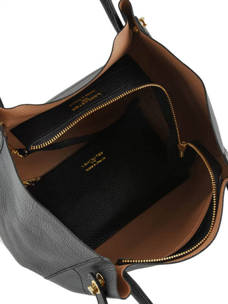 Shoulder Bag Foulonne Double Leather Lancaster Black foulonne double louisa 20 other view 4