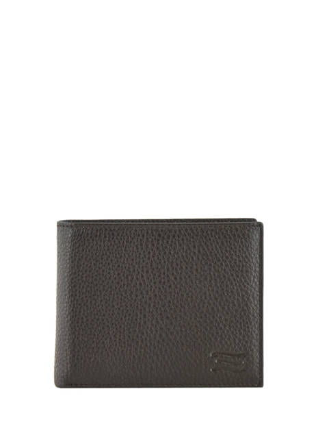 Wallet Caviar Leather Crinkles Brown caviar 14097