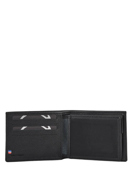 Wallet Leather Madras Etrier Black madras EMAD121 other view 3