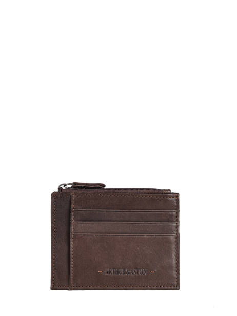 Leather  Arthur Johany Card-holder  Arthur & aston Brown johany 271