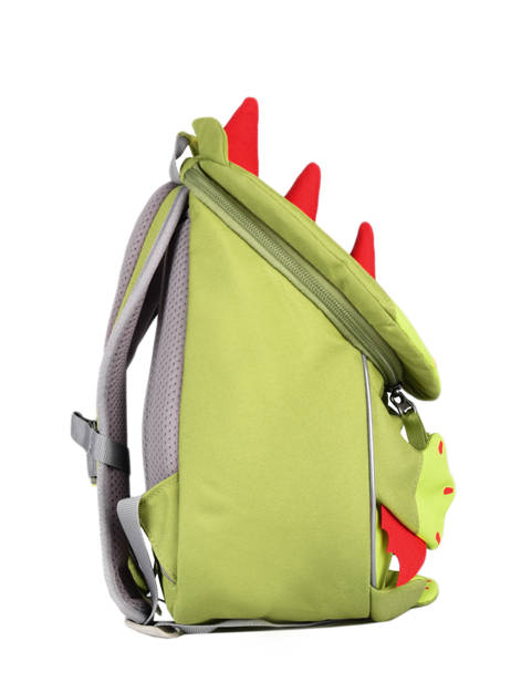 Mini Backpack Affenzahn Green small friends AFZ-FAS2 other view 2