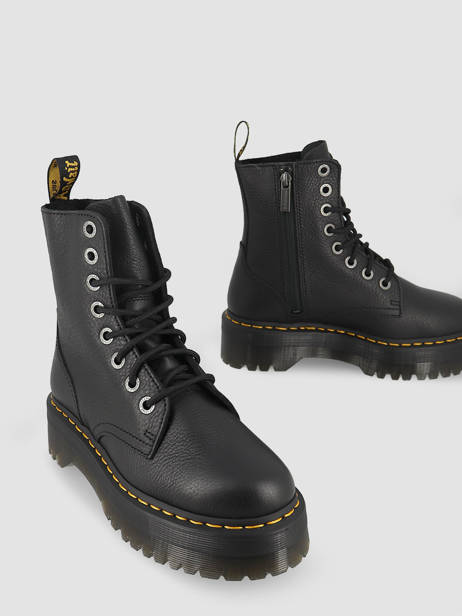 Leather Boots Jadon Iii Dr martens Black women 26378001 other view 3