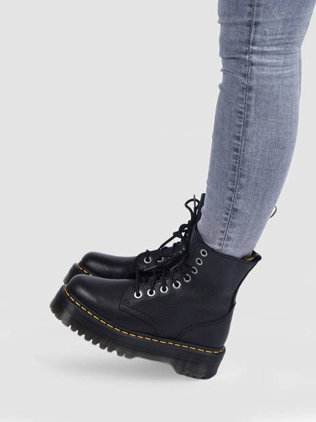 Leather Boots Jadon Iii Dr martens Black women 26378001 other view 2