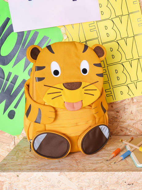 Backpack Affenzahn Orange large friends AFZ-FAL3