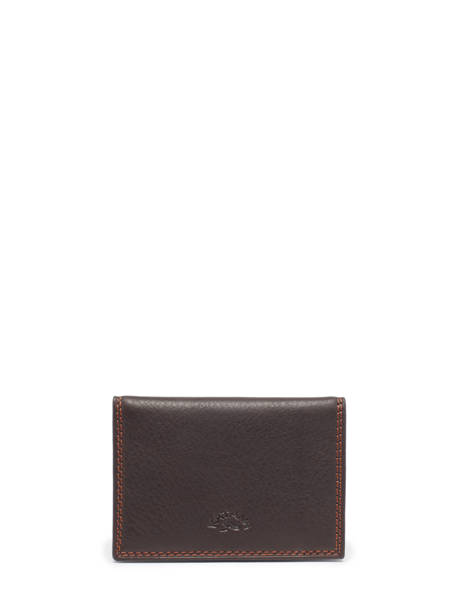 Card Holder Marina Leather Katana Brown marina 753103