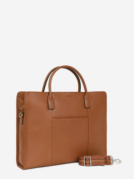 Serviette Confort Cuir Hexagona Marron confortbus 462698 vue secondaire 2