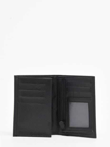 Wallet With Coin Purse Essentiel Leather Miniprix Black essentiel 8319 other view 1