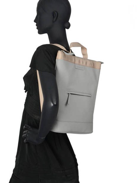 Umea - Backpack 14''laptop Kapten and son Gray backpack UMEA other view 2