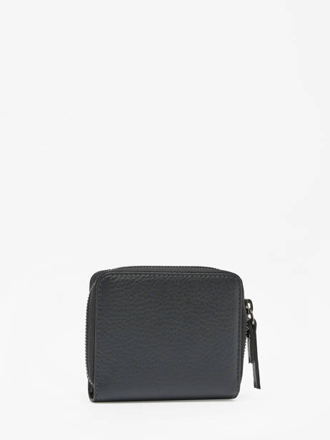 Leather Foulonné Wallet Yves renard Blue foulonne 29492 other view 2