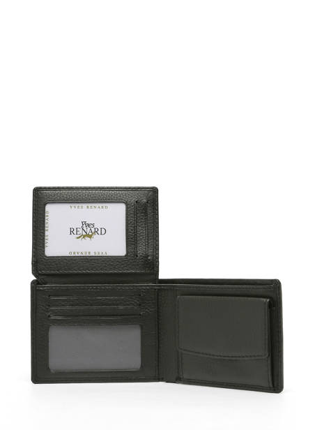 Wallet Foulonne Leather Yves renard Black foulonne 2376 other view 2