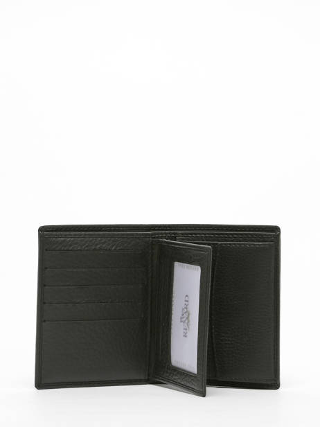 Wallet Foulonne Leather Yves renard Black foulonne 23426 other view 1