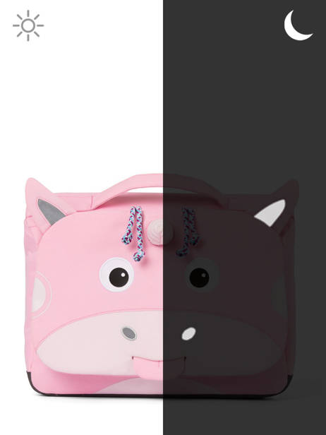 Satchel Affenzahn Pink schoolbag CAR2 other view 5